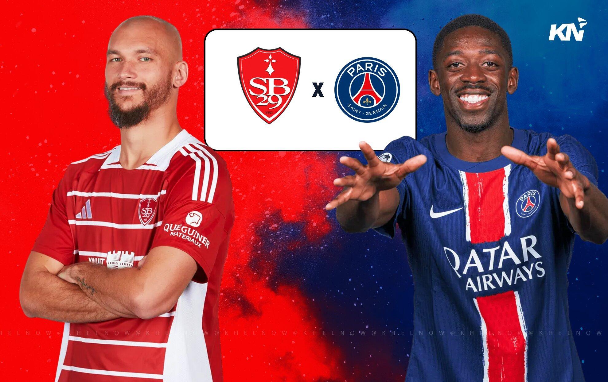 Paris Saint-Germain vs Stade Brestois Giải C1 Châu Âu