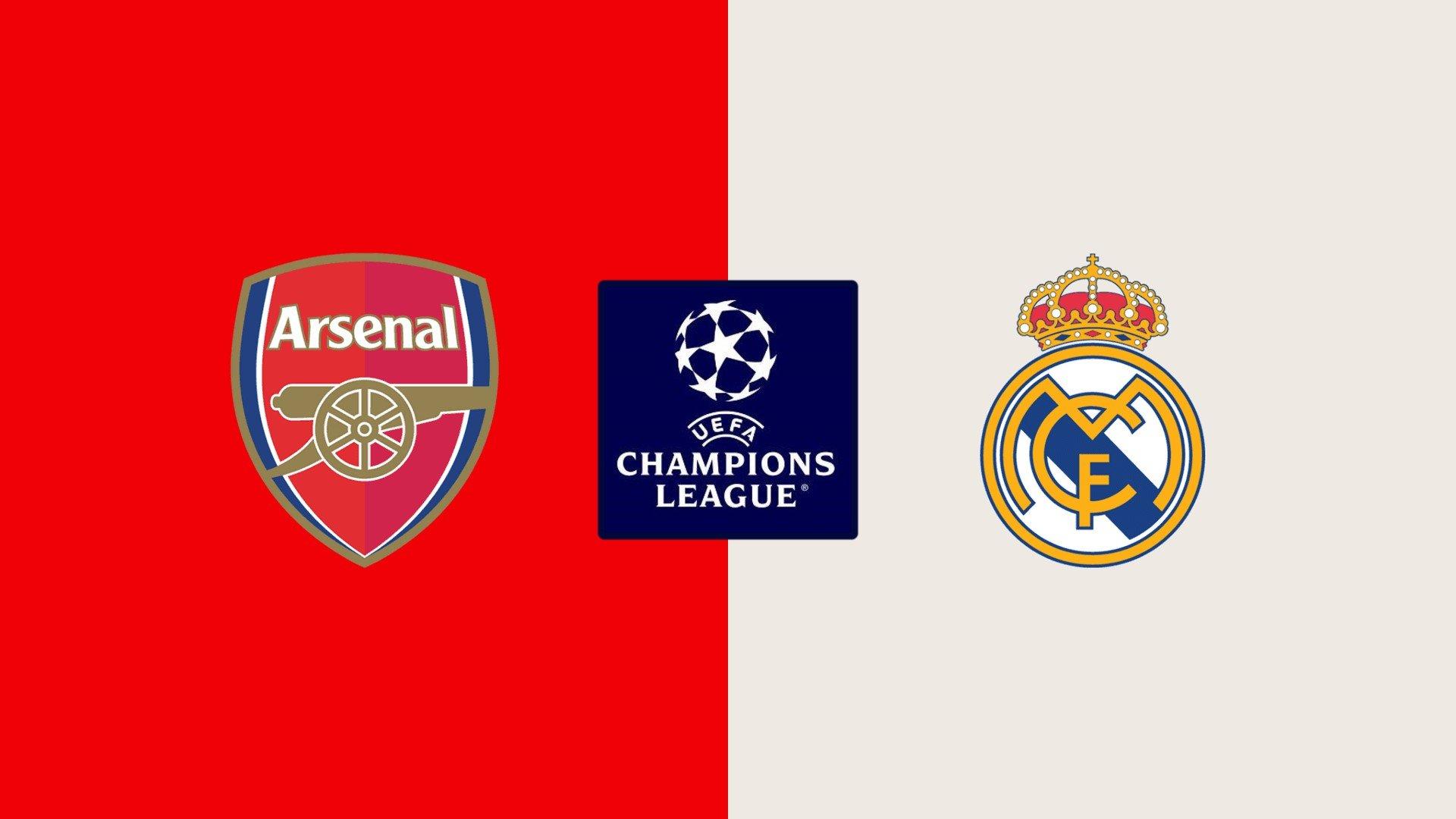UEFA Champions League
Trận đấu: Real Madrid vs Arsenal